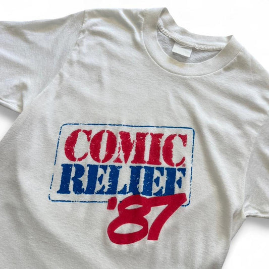 1987 Comic Relief Robin Williams Whoopi Goldberg Comedy Show T-shirt