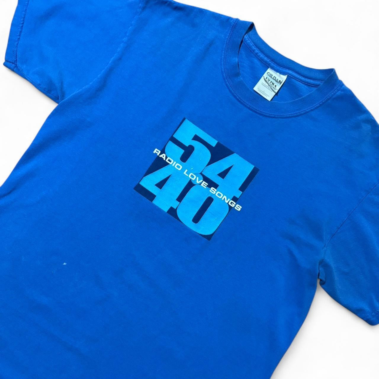 Rare 2000s 54-40 Radio Love Songs Tee