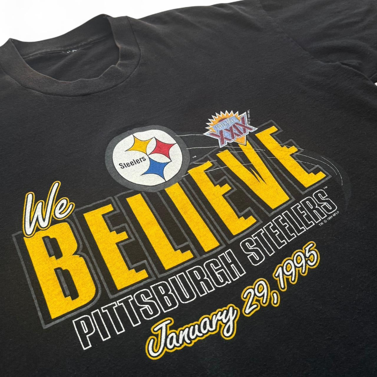 90s Pittsburgh Steelers Football NFL Tee