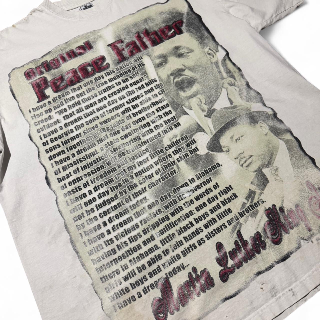 90s Martin Luther King Jr. MLK Original Peace Father I Have a Dream Speech Tee