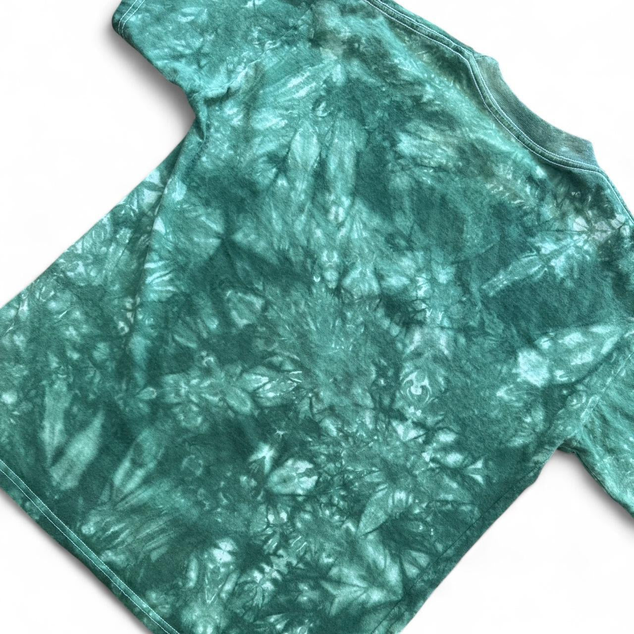 Green Tie-Dye Costa Rica Tree Frog Tee