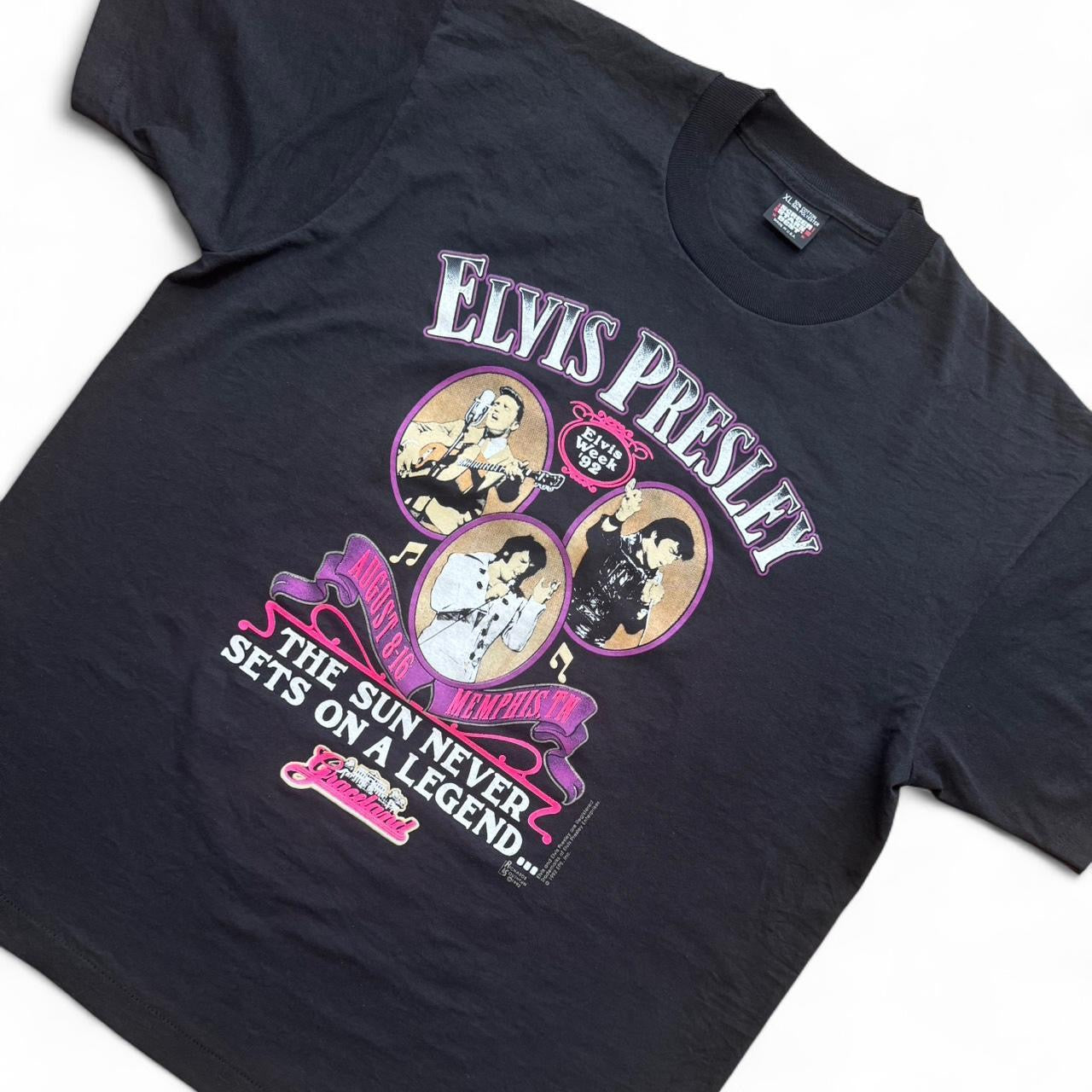 1992 Elvis Presley "The Sun Never Sets on a Legend" Tee