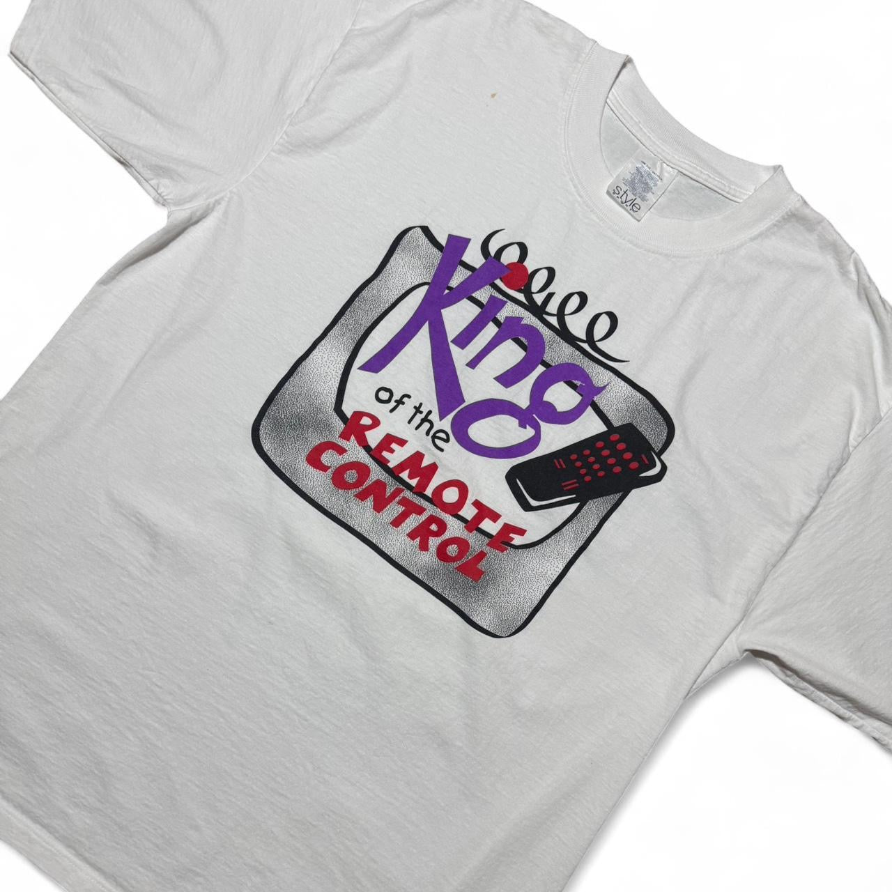 King of the Remote Funny Joke Tee