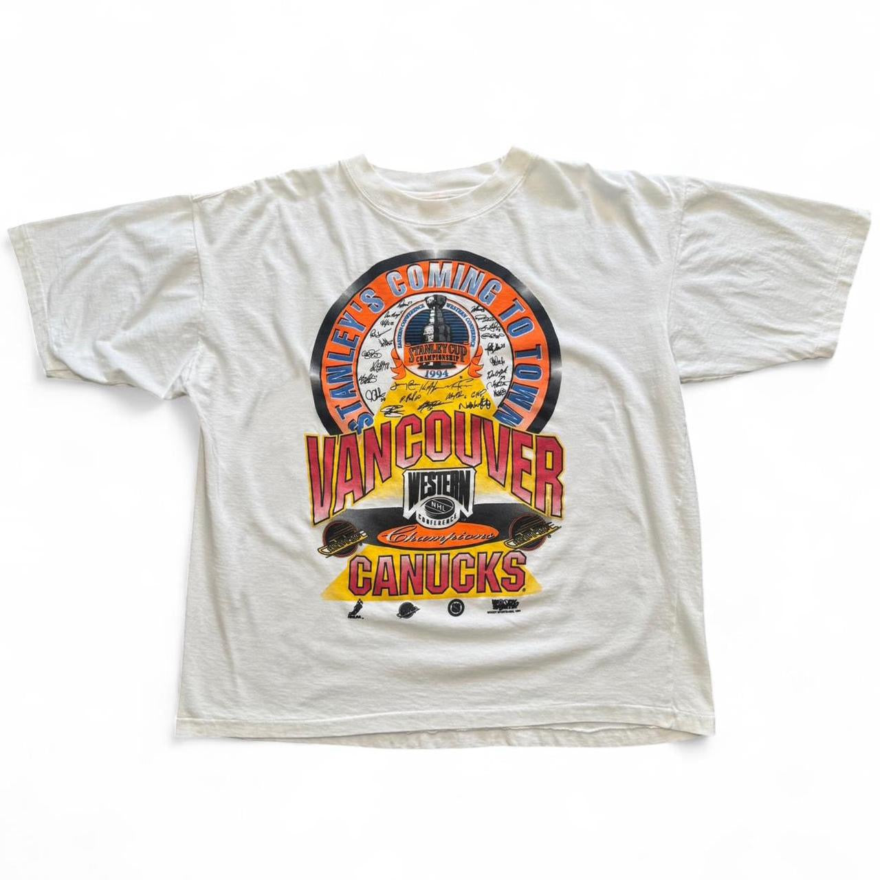 1994 Canucks Western Champions Tee
