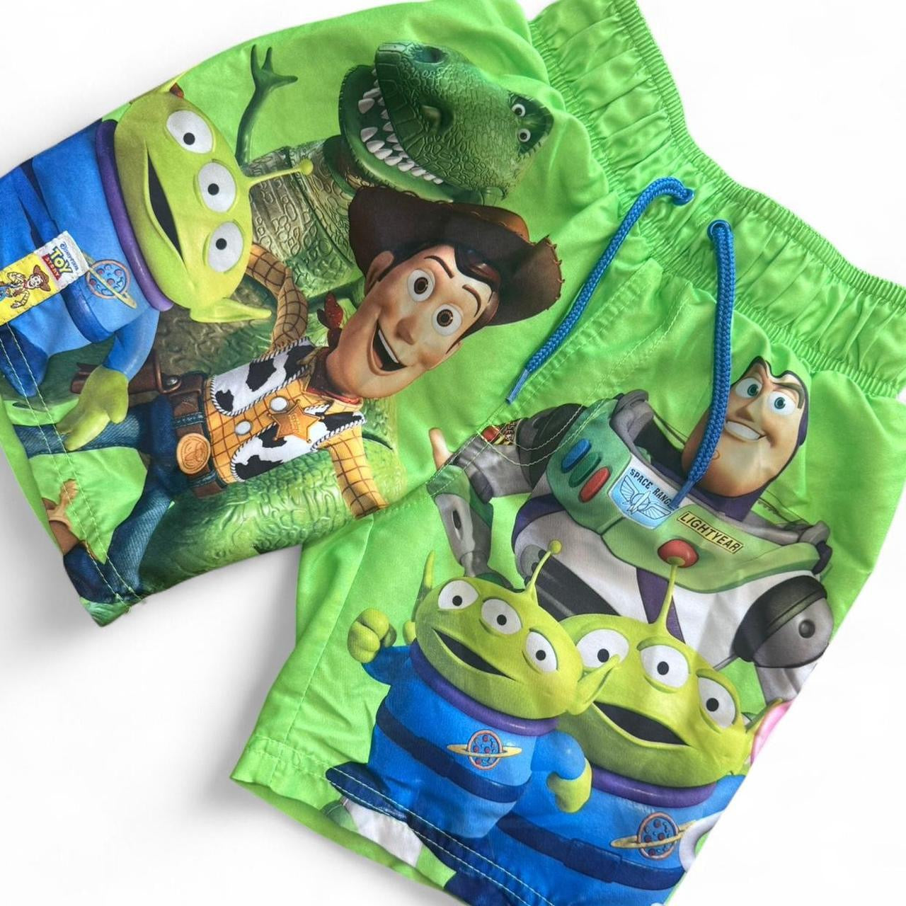Toy Story Buzz Lightyear Disney Pixar Youth Swim Trunk Shorts
