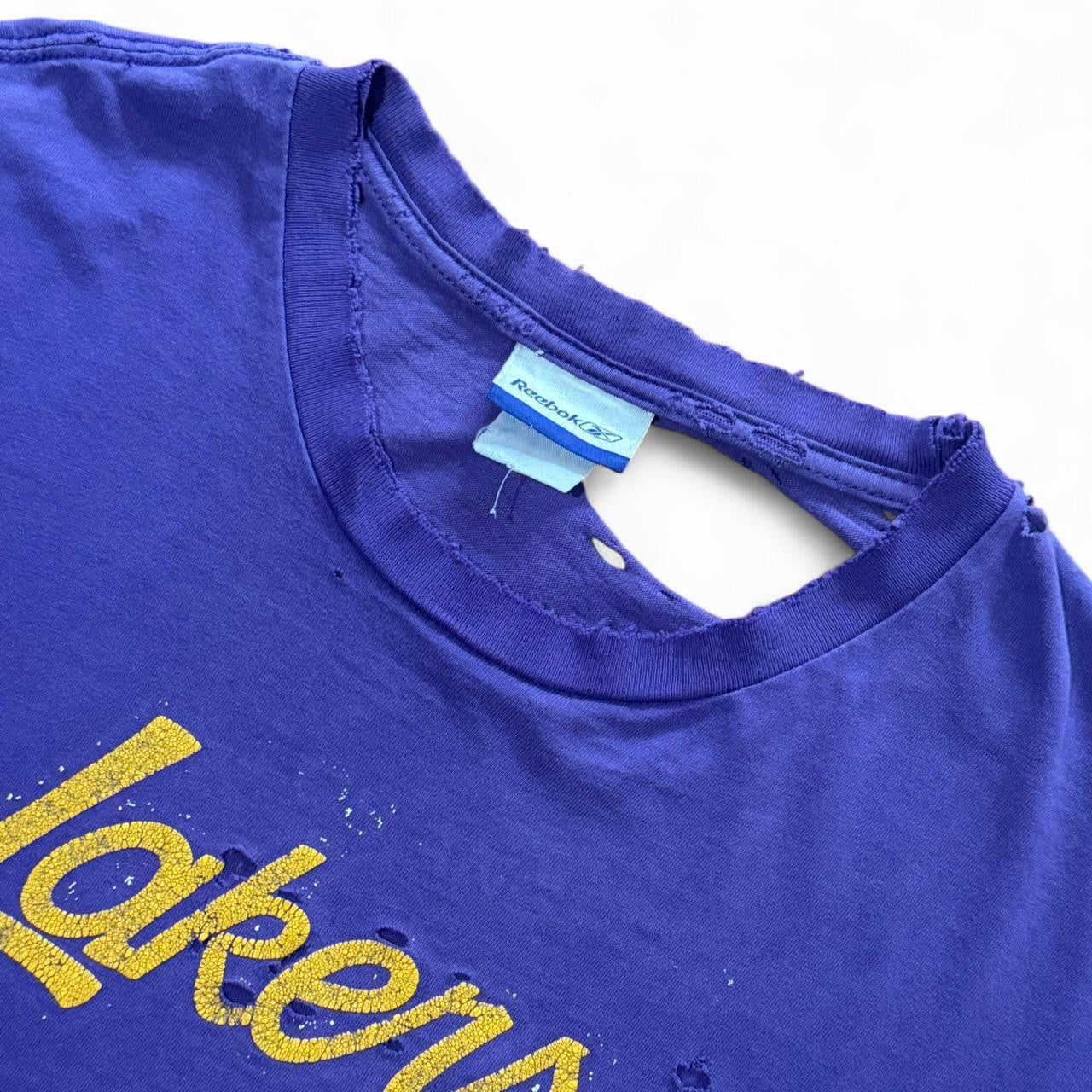 90s Thrashed Lakers NBA Basketball Tee