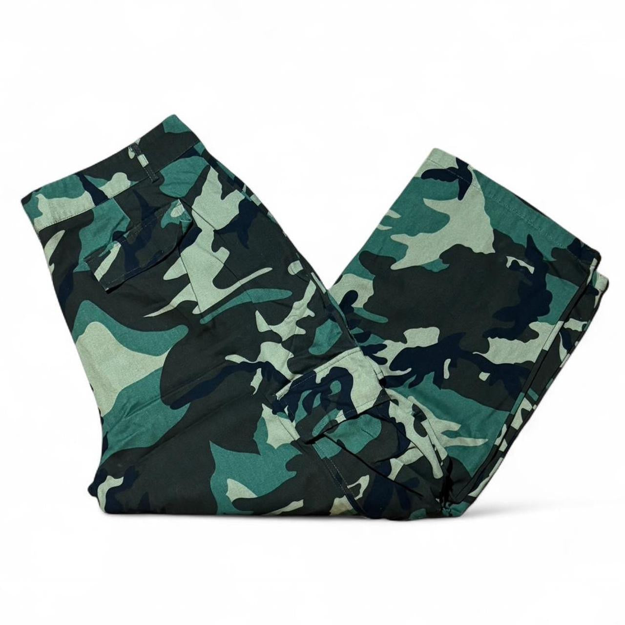 Y2K Baggy Camouflage Cargo Pants