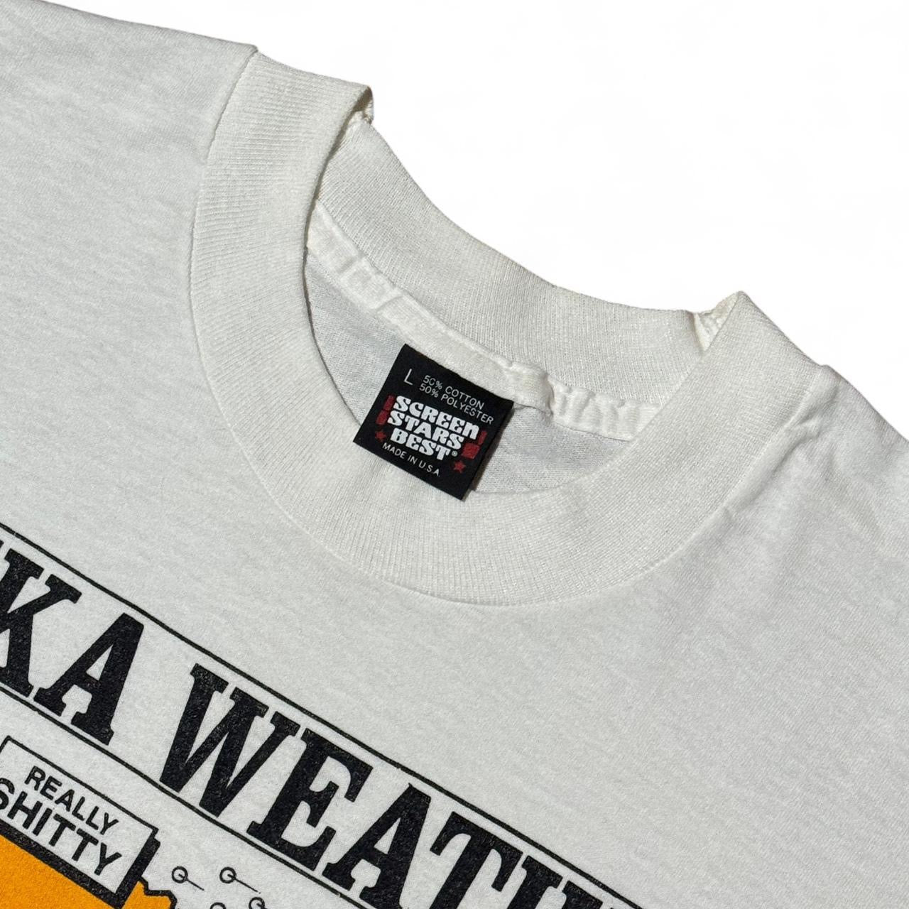 90s Alaska Shitty Weather Forecast Joke Tee