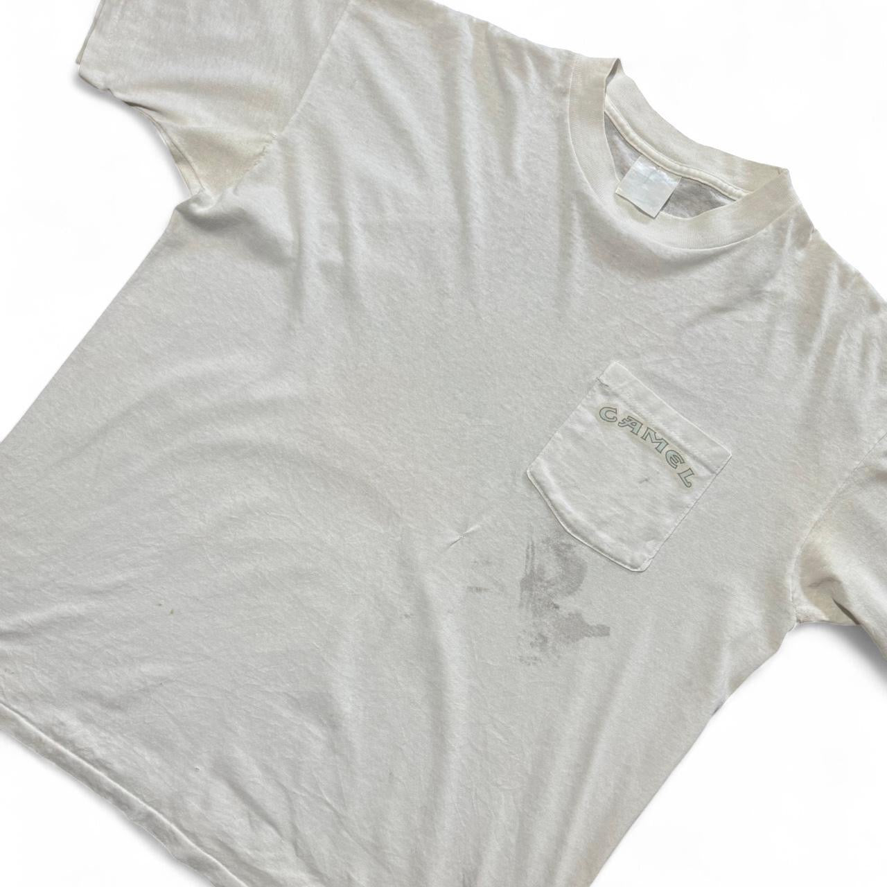 90s Distressed Joe Camel Cigarettes Pool Table Billiards Tee