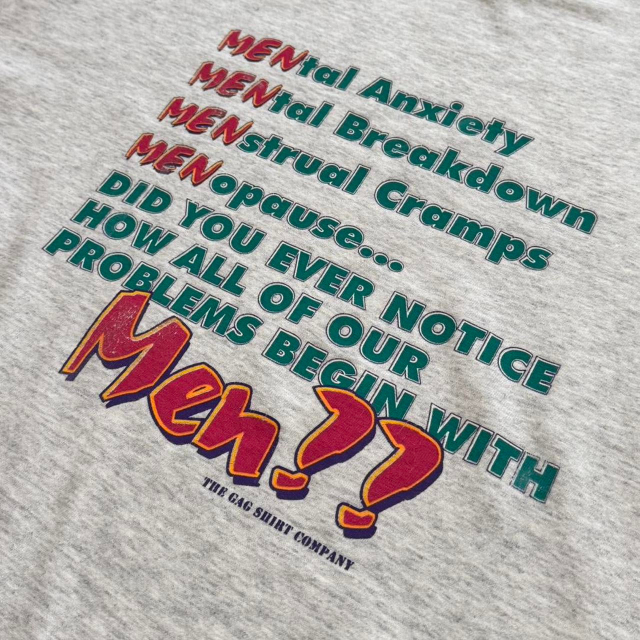 90s Men Are The Problem Joke Tee