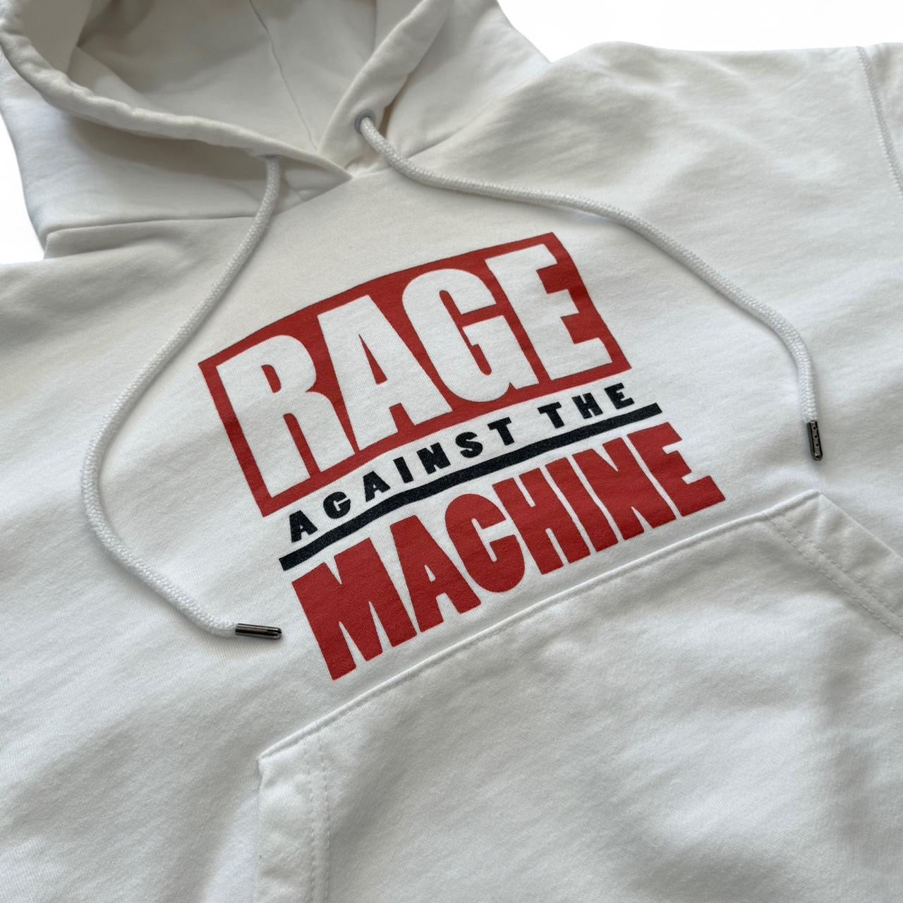 2018 Rage Against the Machine White Hoodie