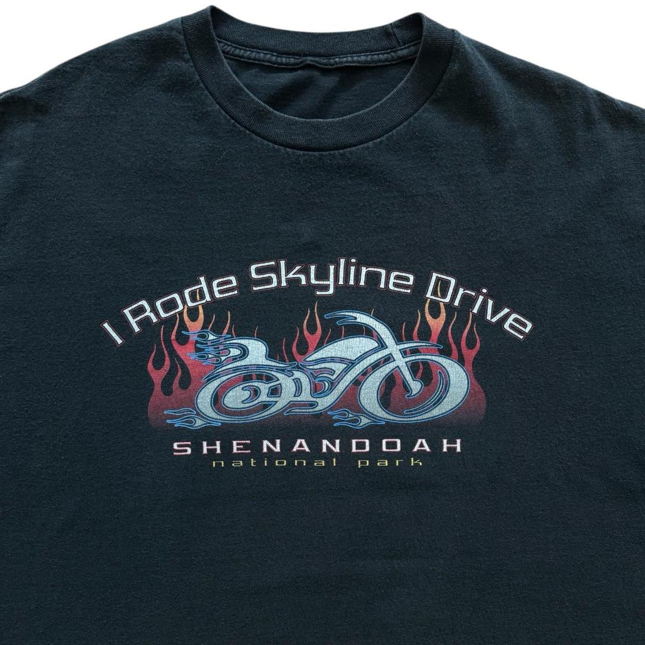 Shenandoah National Park Biker Motorcycle Tee