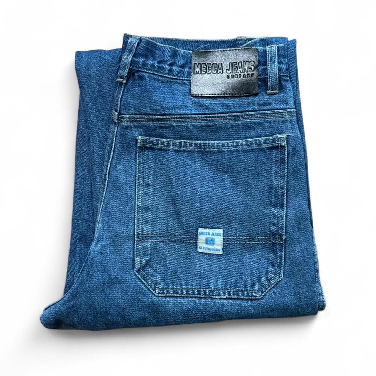 Y2K Blue Mecca Wide Leg Jeans