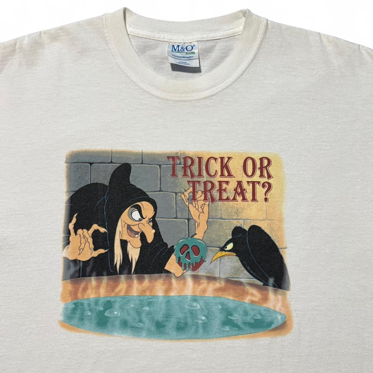 Disney Snow White Shirt "Trick Or Treat" Glitter Graphic Tee