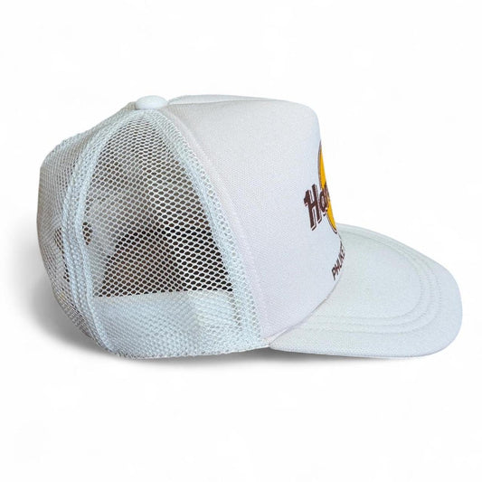 Vintage 90s Hard Rock Cafe Phuket Thailand Souvenir Snapback Mesh Hat