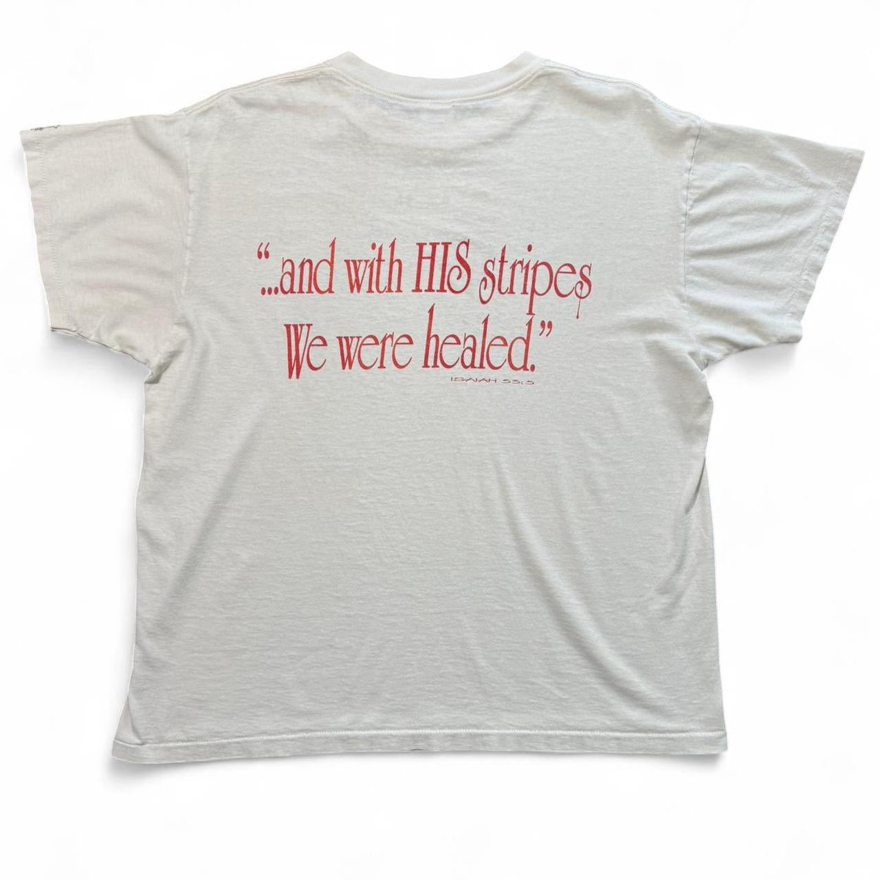 1993 Distressed Living Epistles Before You Turn Your Back On Jesus Tee