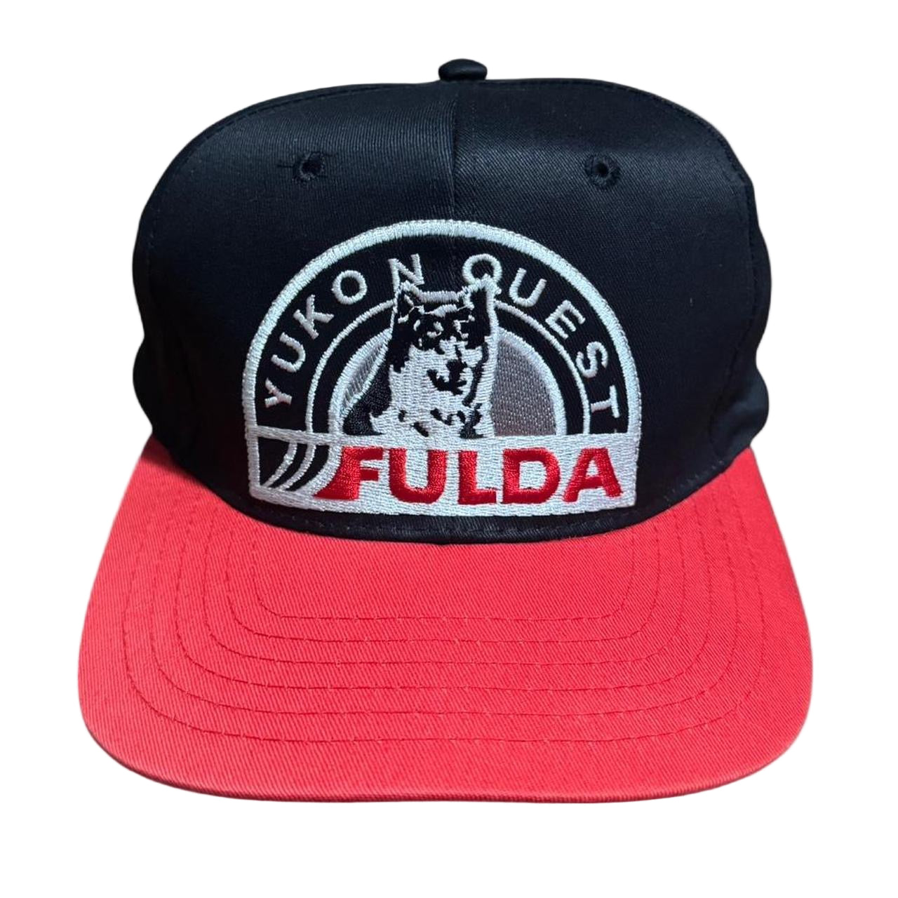 90s Yukon Quest Fulda Wolf Graphic Snapback