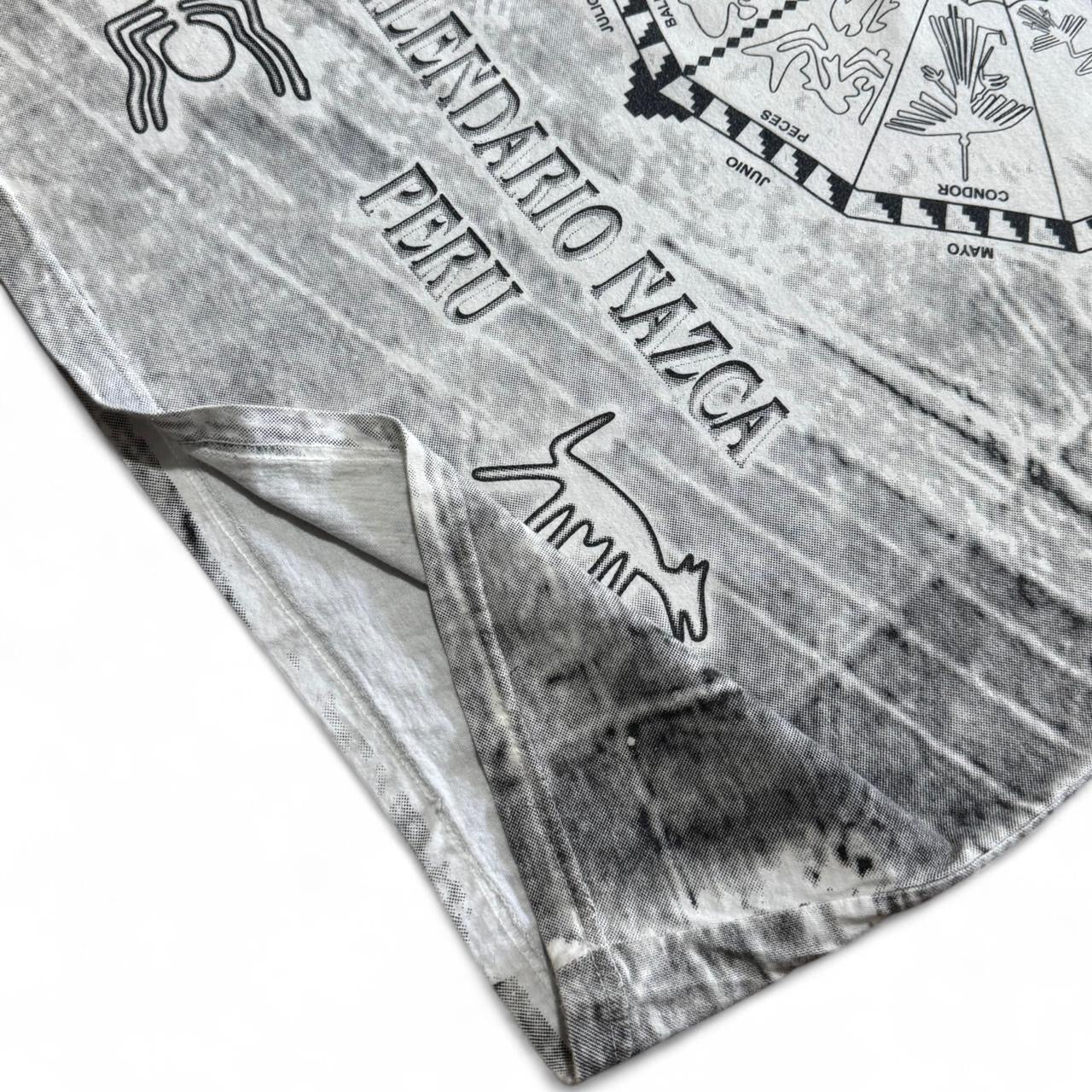 90s AOP Ancient Rufyars Peruvian Calendar Nazca Ringer