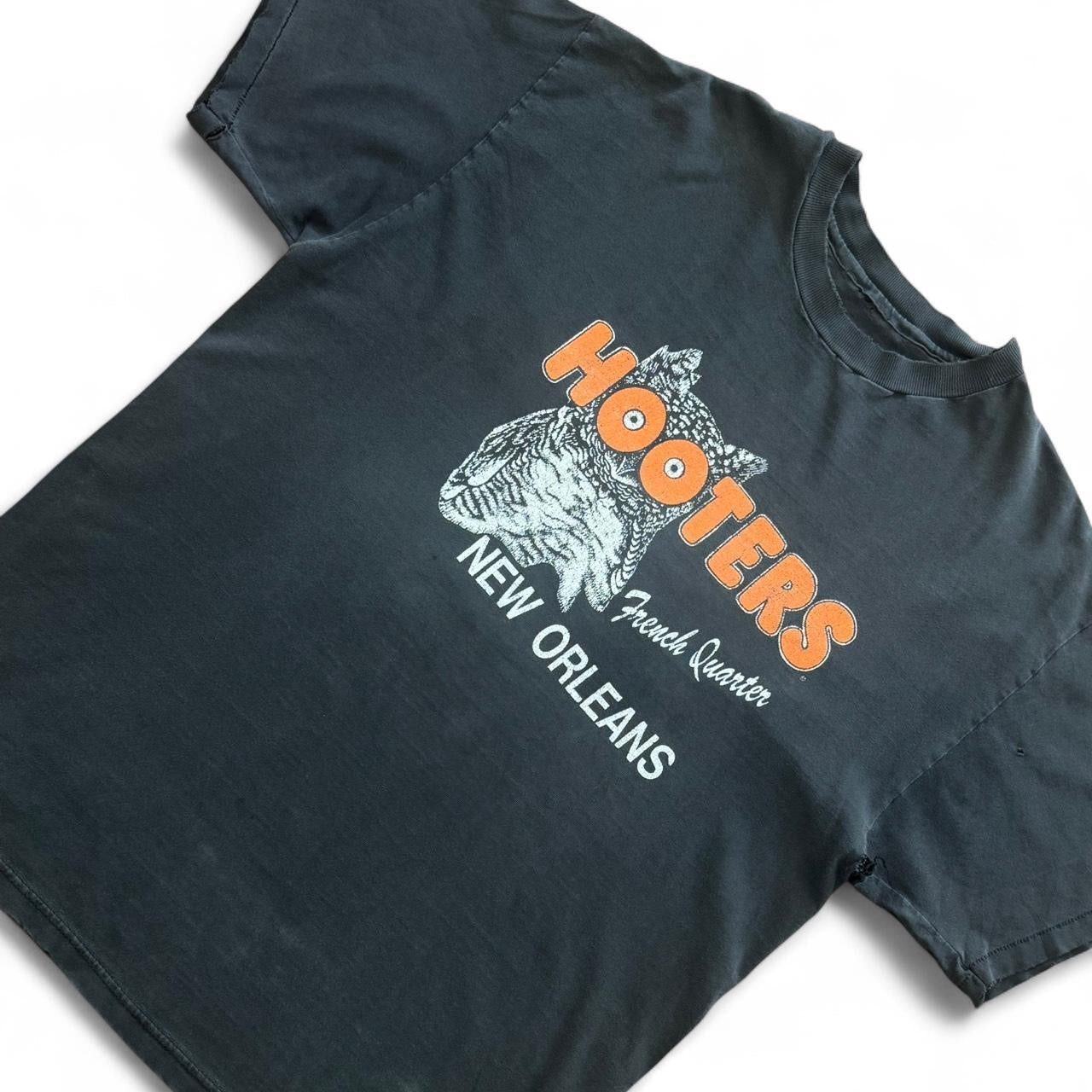 90s Faded & Distressed Hooters New Orleans Tee