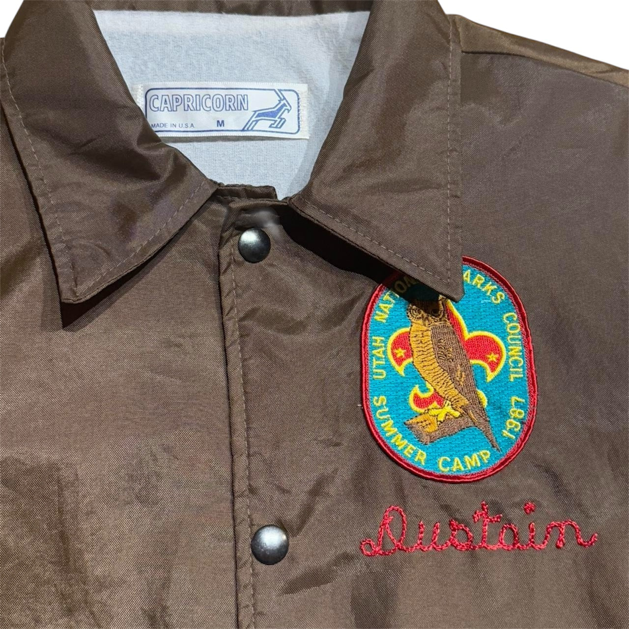 80s Utah National Parks Coaches Windbreaker