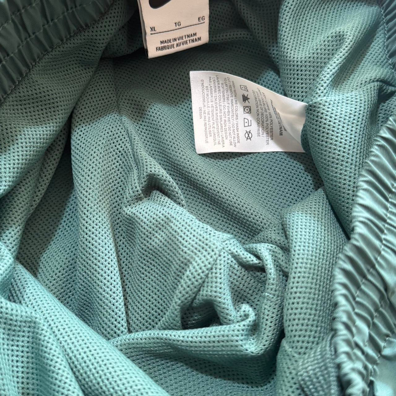 Teal Big Graphic Nike Swim Trunk Shorts