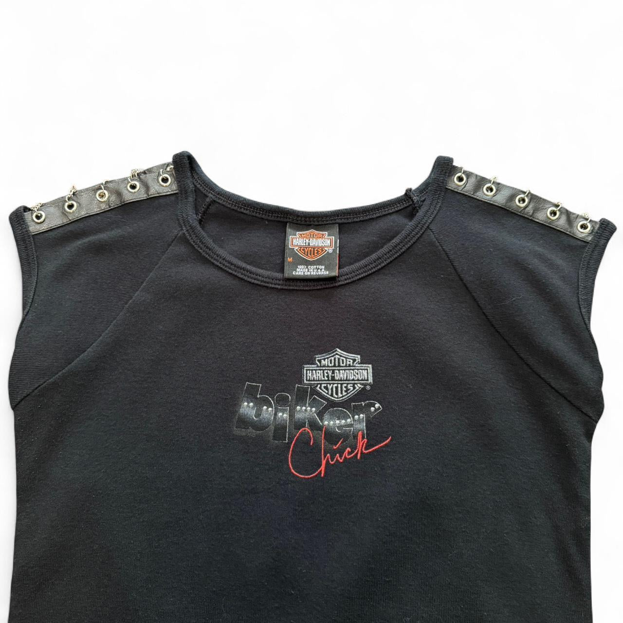 “Biker Chick” Harley Davidson Tank
