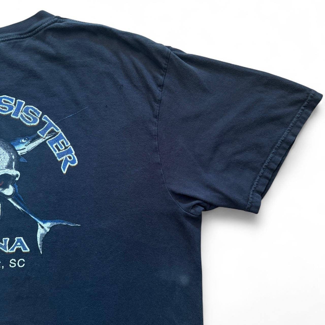 Y2K Skull Fishing Crazy Sister Marina Tee
