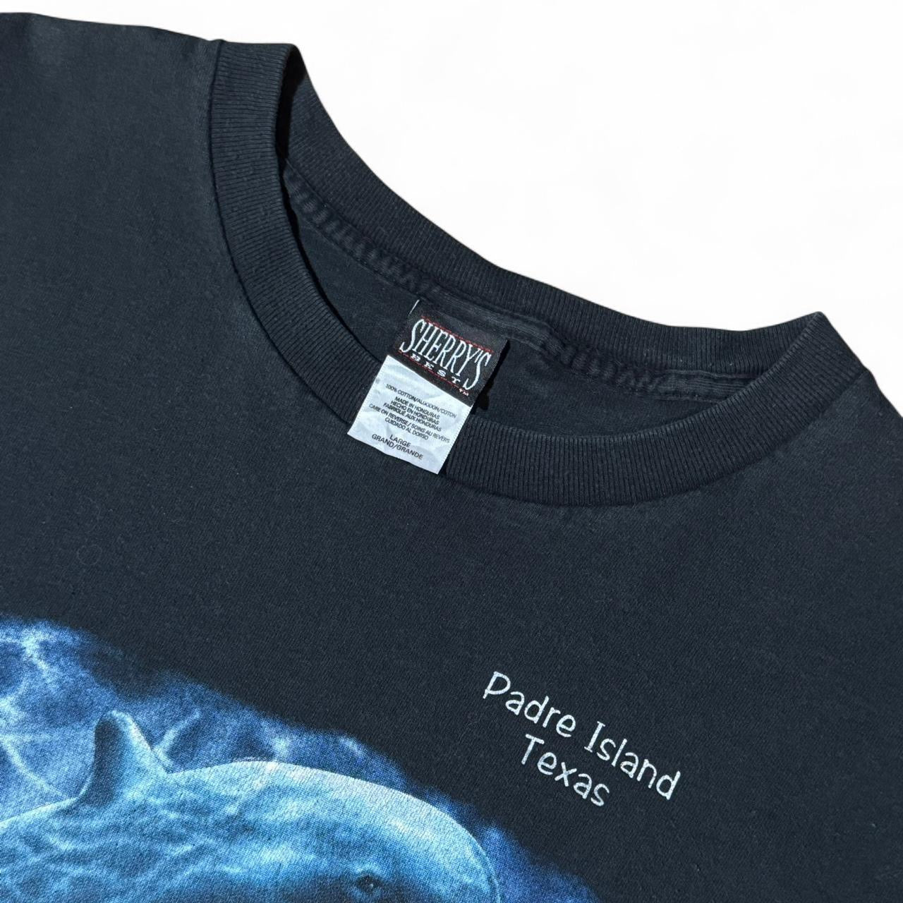 90s Padre Island Texas Dolphins Ocean Nature Tee