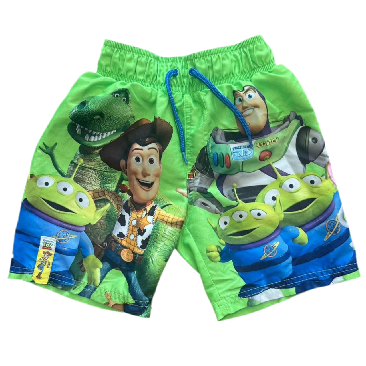 Toy Story Buzz Lightyear Disney Pixar Youth Swim Trunk Shorts