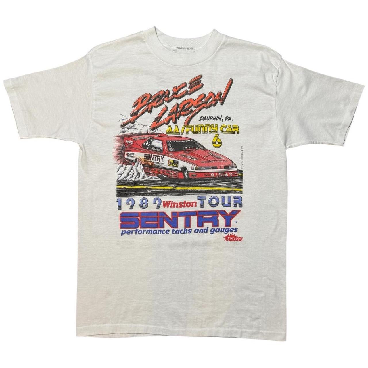 1989 Bruce Larson Winston Sentry Auto Tee