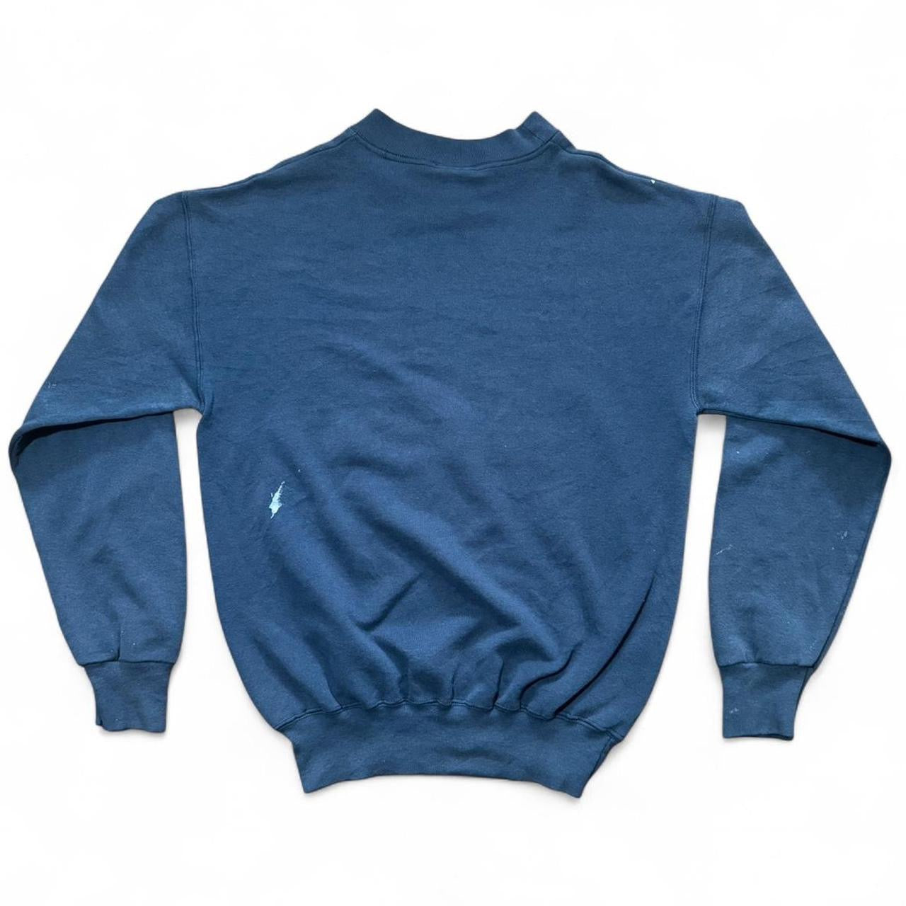 1995 Religious Jesus Christmas Navy Pullover Crewneck