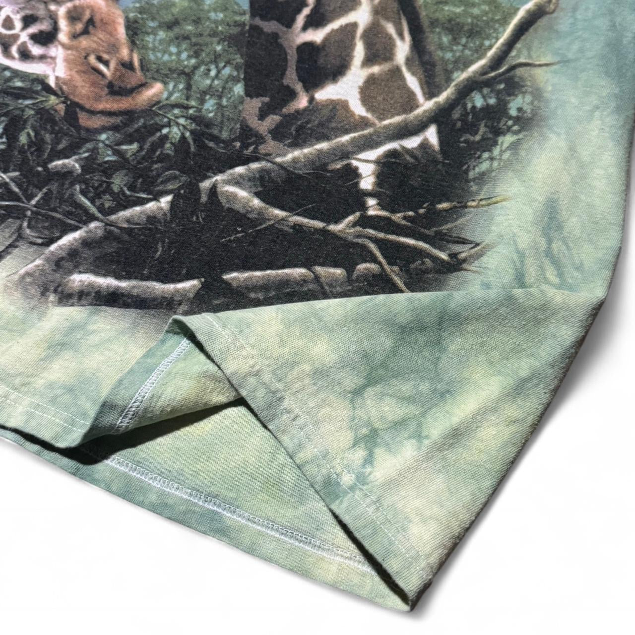90s The Mountain Tie-Dye Giraffe Tee