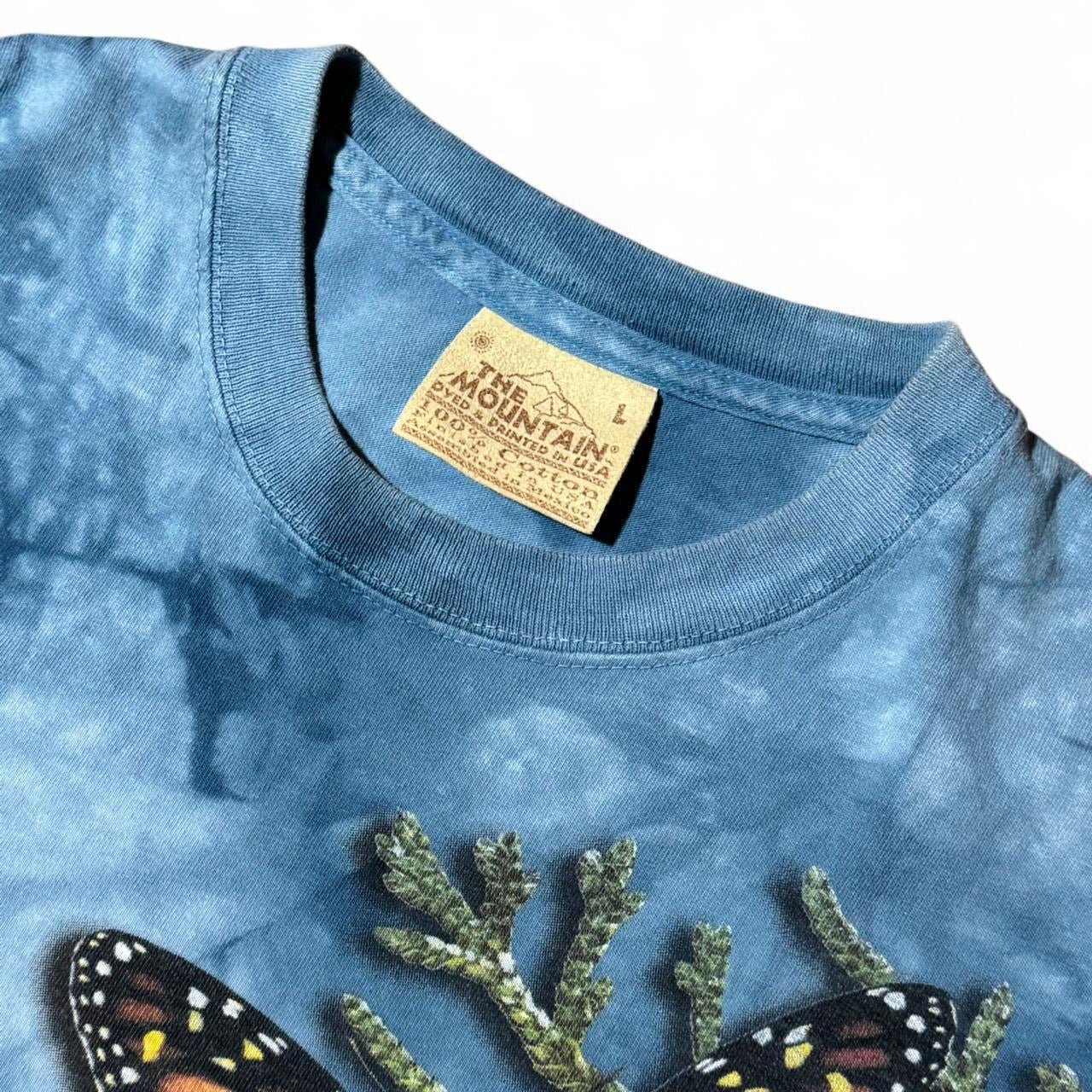 90s The Mountain Tie-Dye Butterfly Tee
