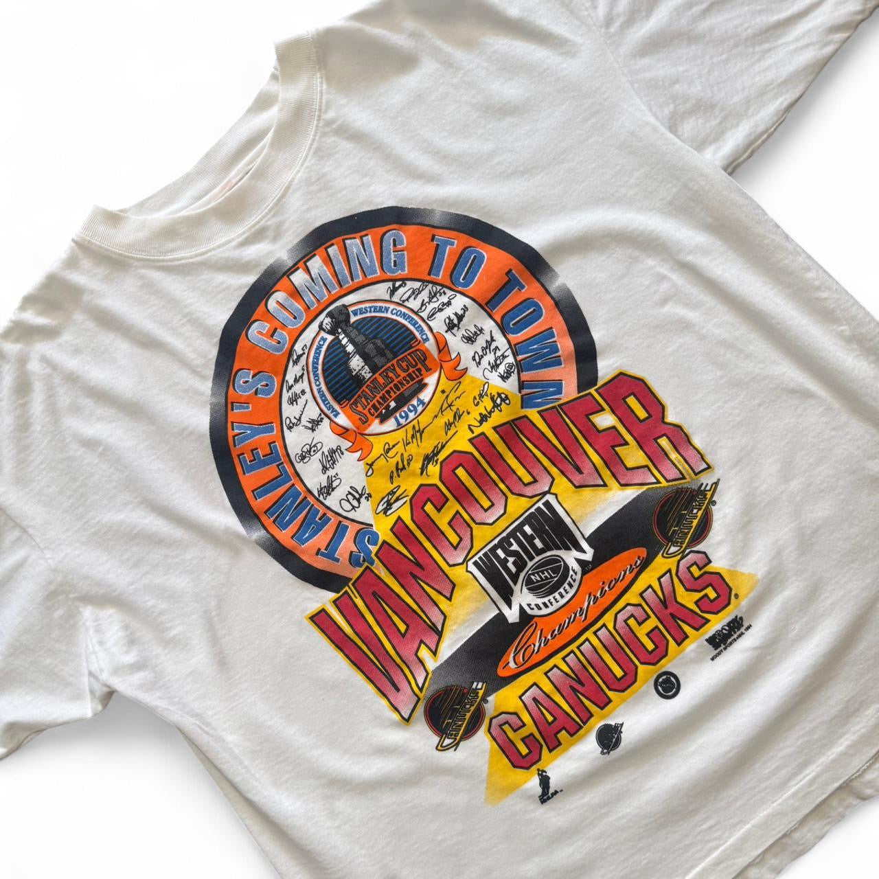 1994 Canucks Western Champions Tee