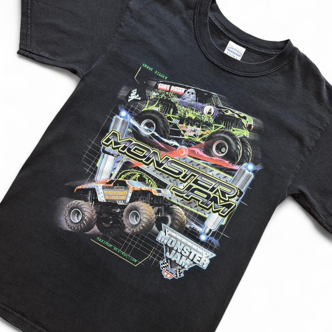 Y2K Grave Digger Monster Jam Tee