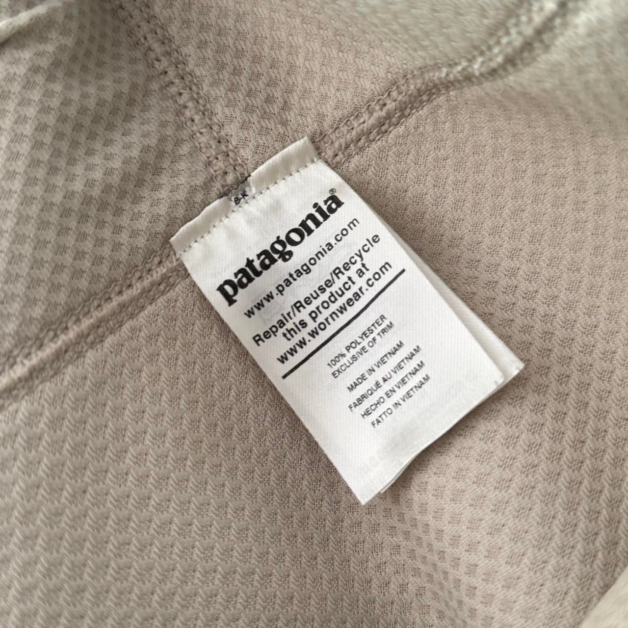 Cream/Red Patagonia Fleece Retro-X Jacket