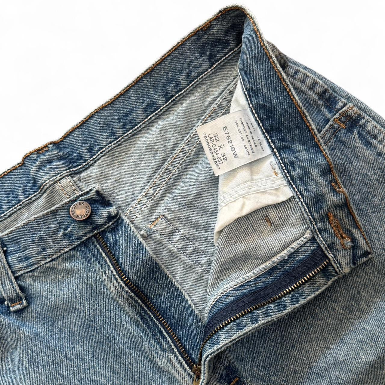 Rustler Blue Wash Jeans 32x26”