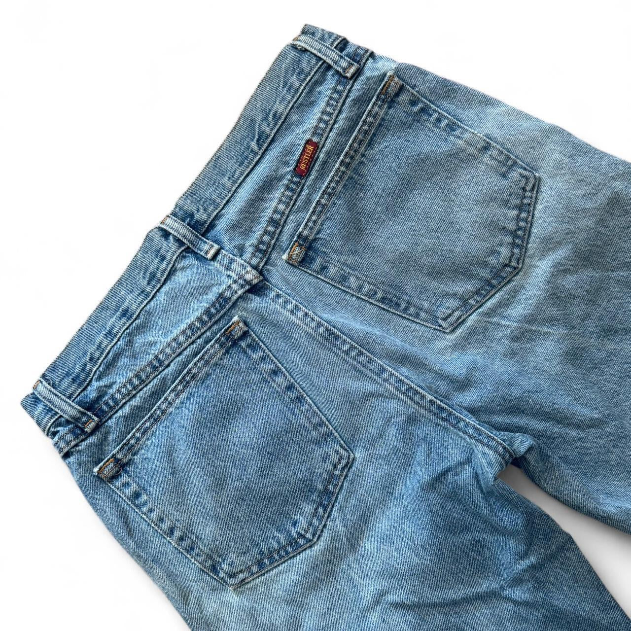 Rustler Blue Wash Jeans 32x26”