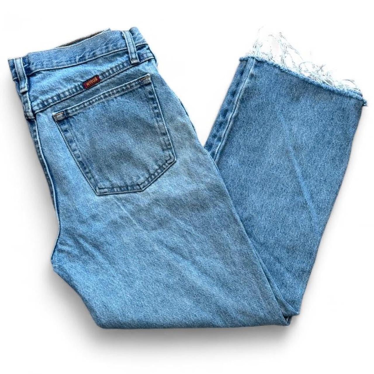Rustler Blue Wash Jeans 32x26”
