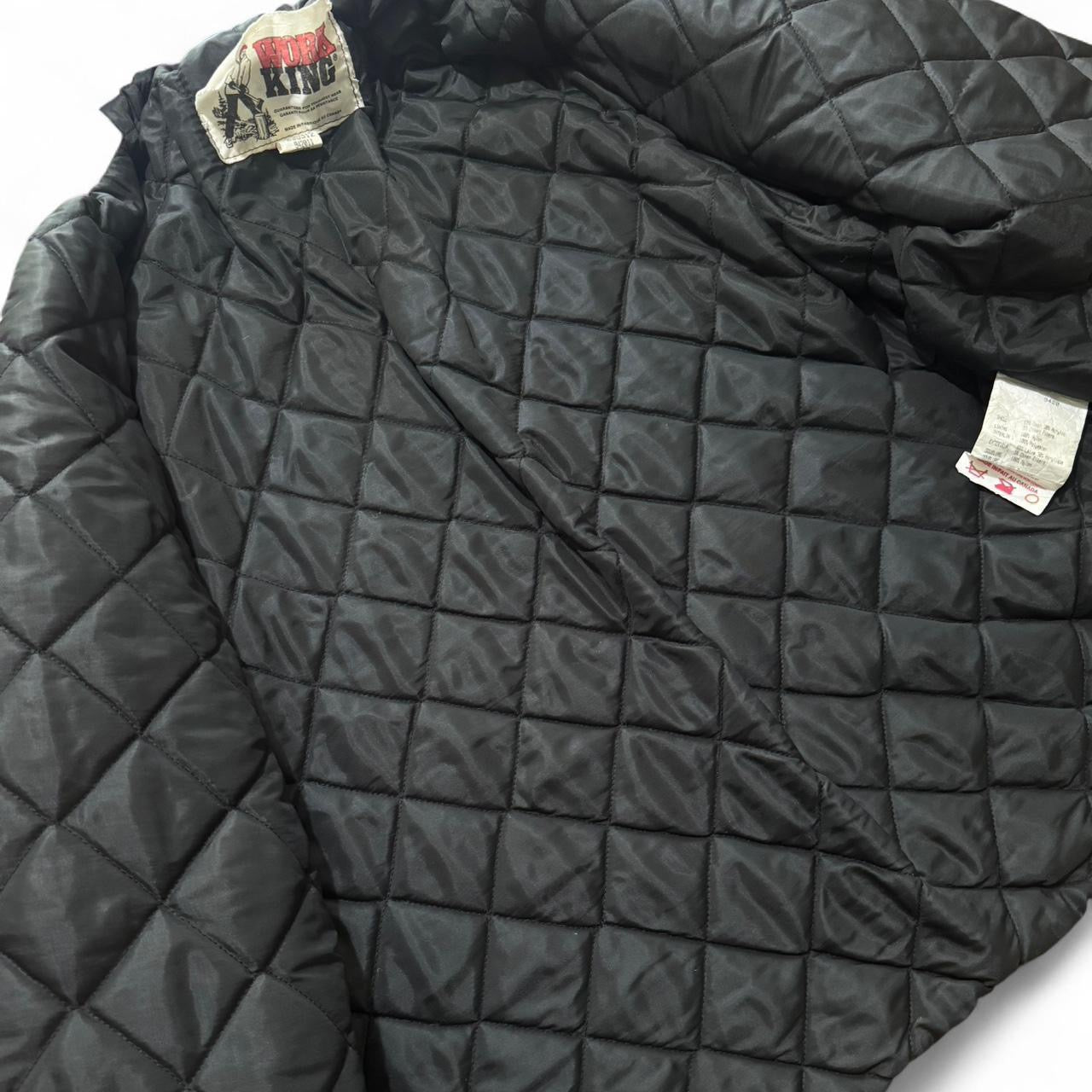 Wool Work King Big Mac Red Flannel Plaid Jacket