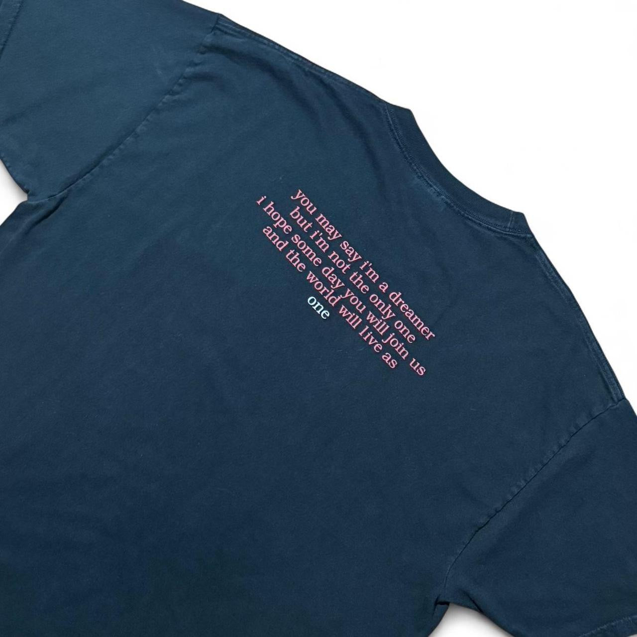 90s John Lennon New York City Imagine Lyrics Tee