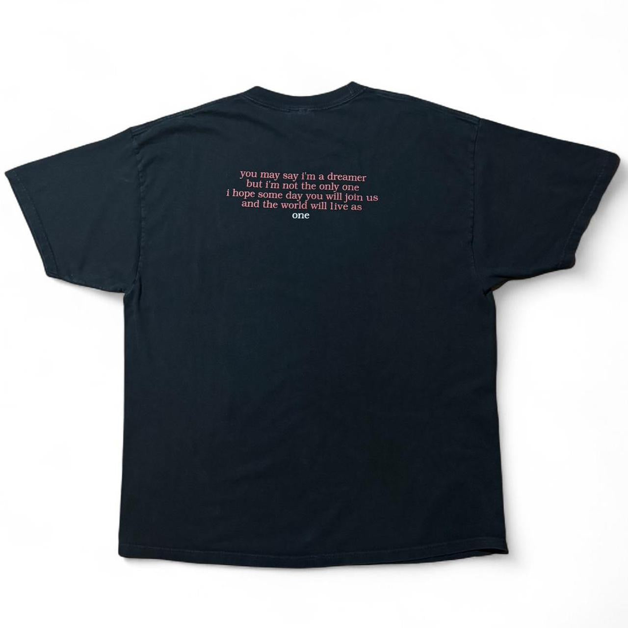 90s John Lennon New York City Imagine Lyrics Tee