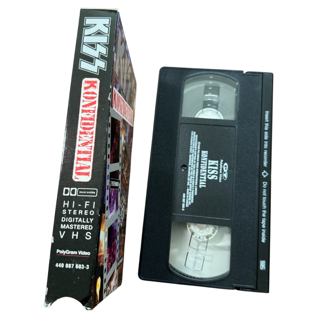 Kiss Konfidential VHS 1993