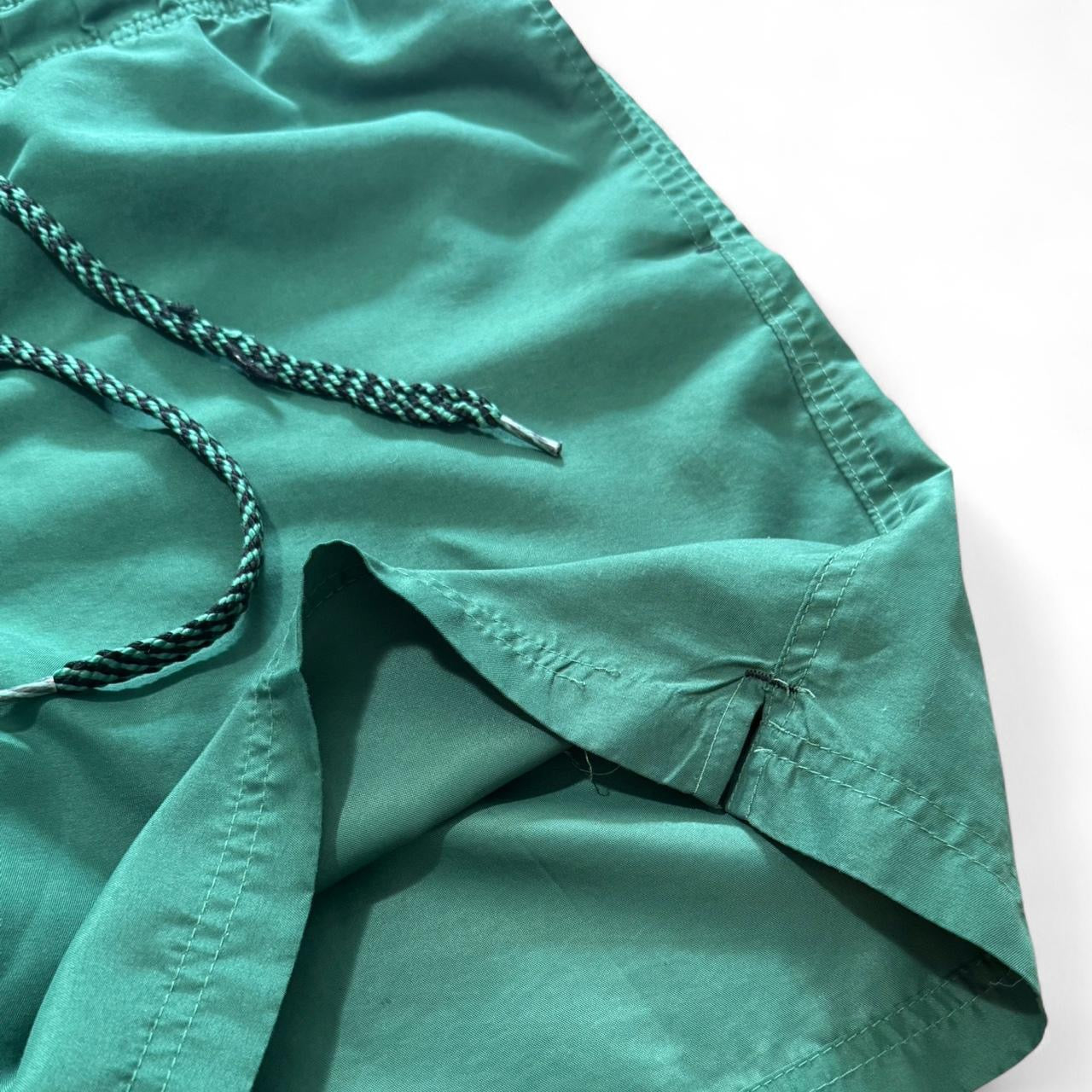 Y2K Green Swim Trunks