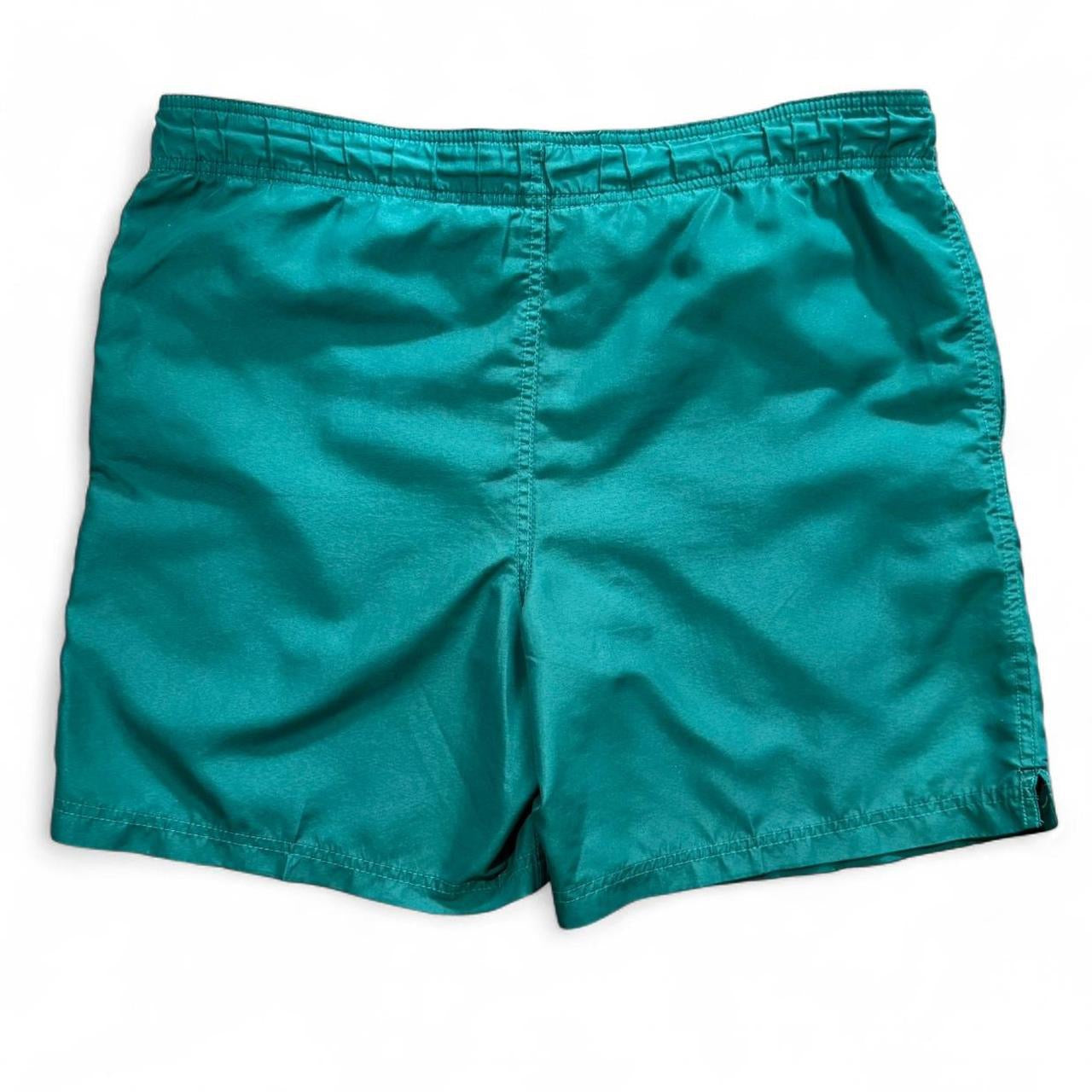 Y2K Green Swim Trunks
