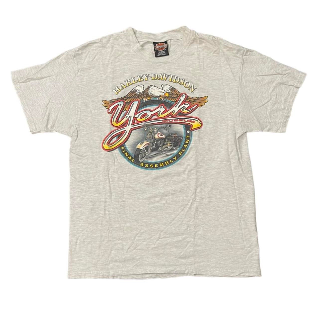 90s York Harley Davidson Biker Tee