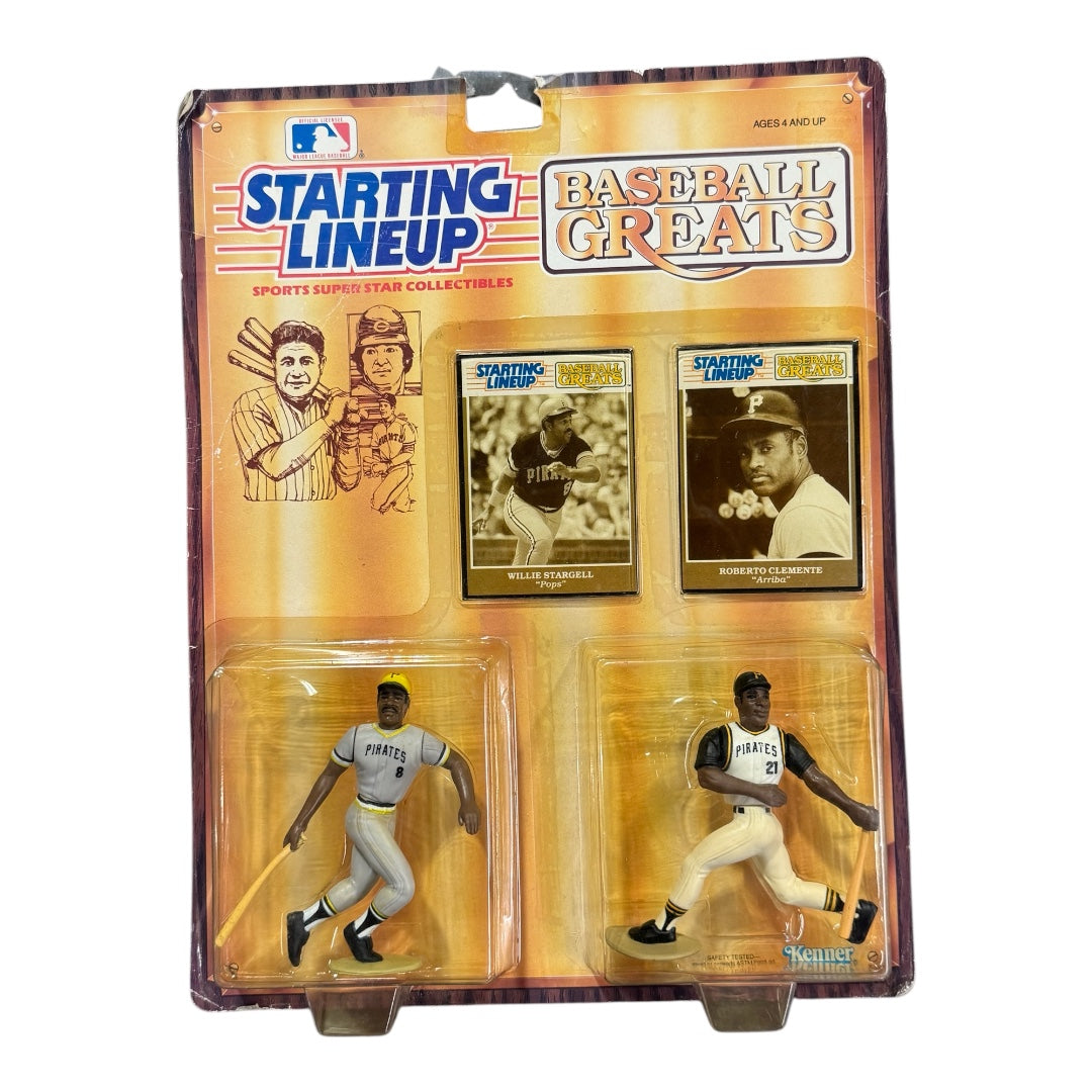 1989 Starting Lineup MLB Willie Stargell & Roberto Clemente