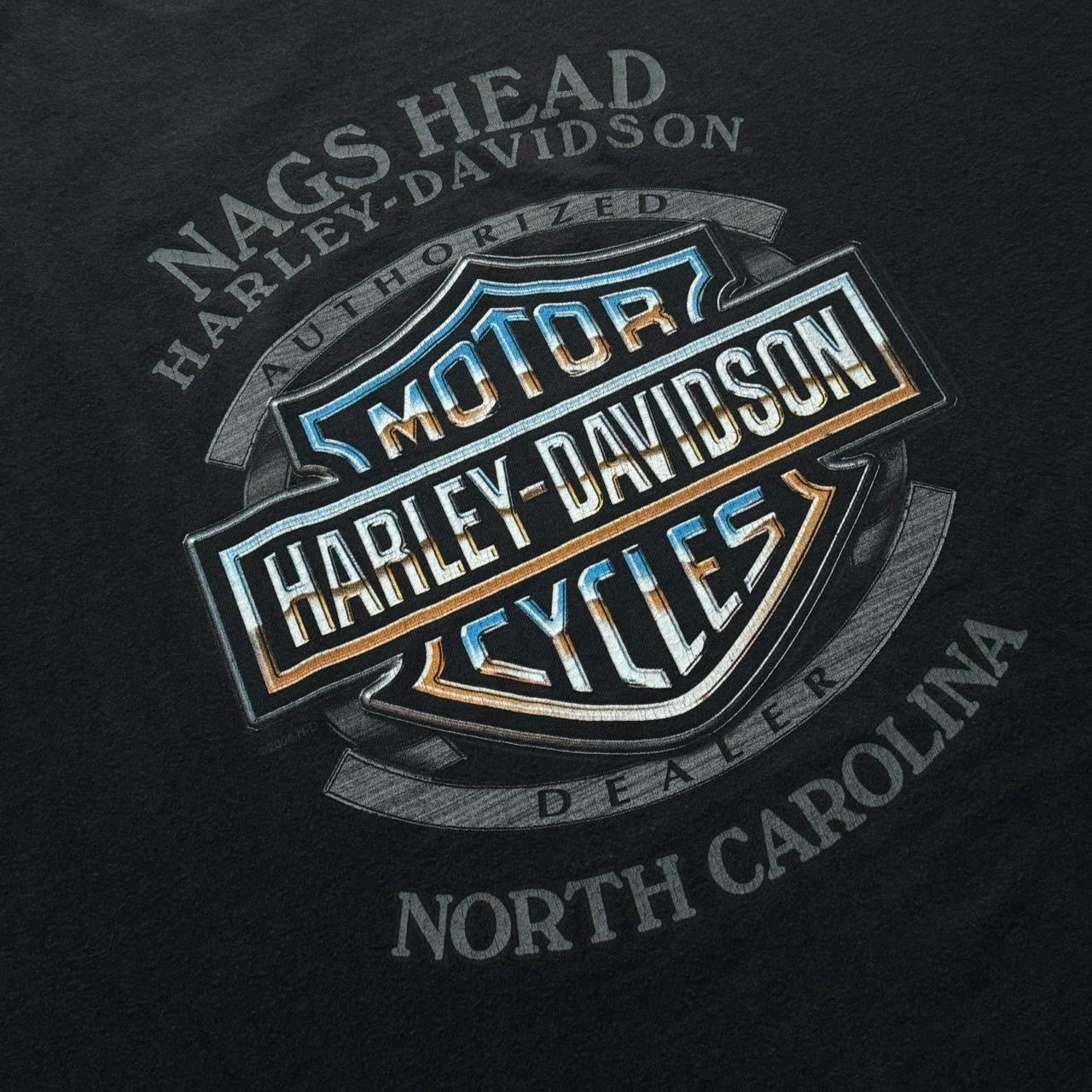 2009 Harley Davidson Attitude Included Cropped Bottom Tee