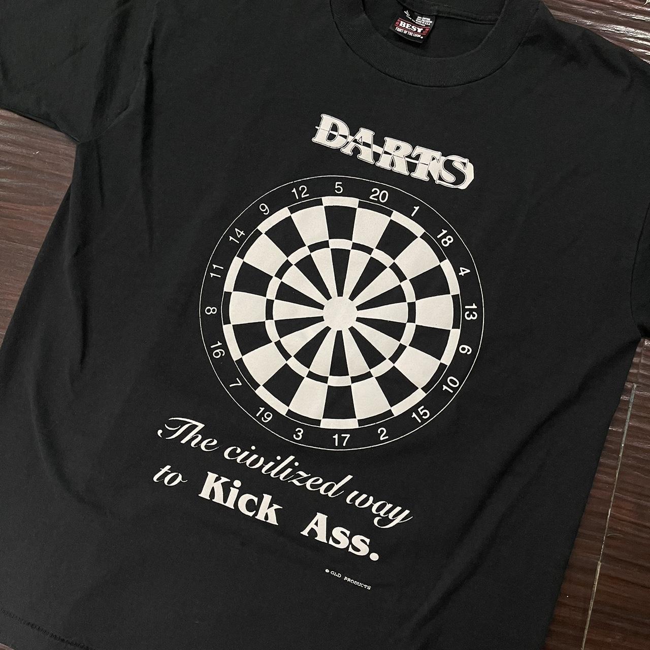 80s Graphic Darts Tee