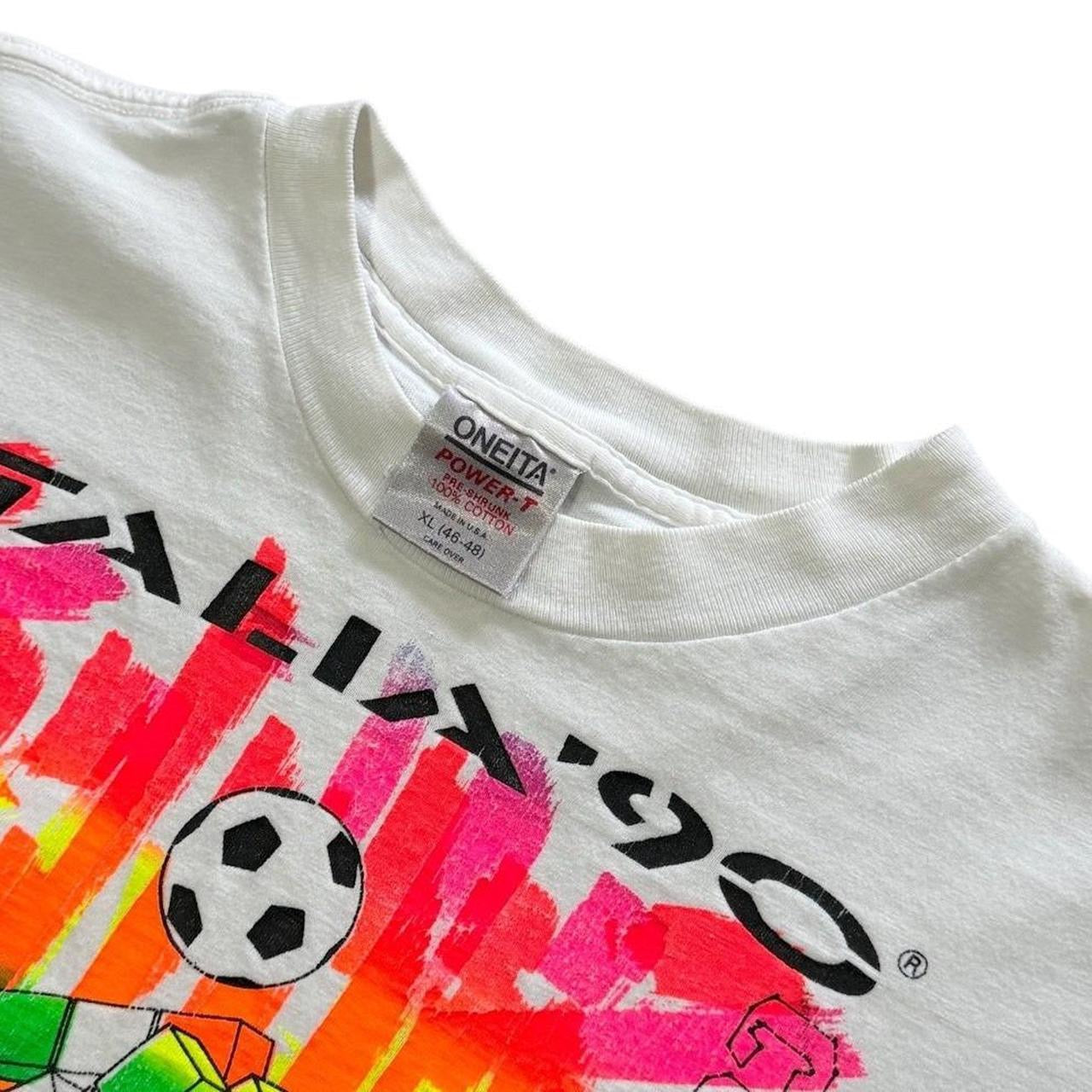 Italia 90s World Cup Soccer Ciao FIFA Graphic Football Sports T-shirt